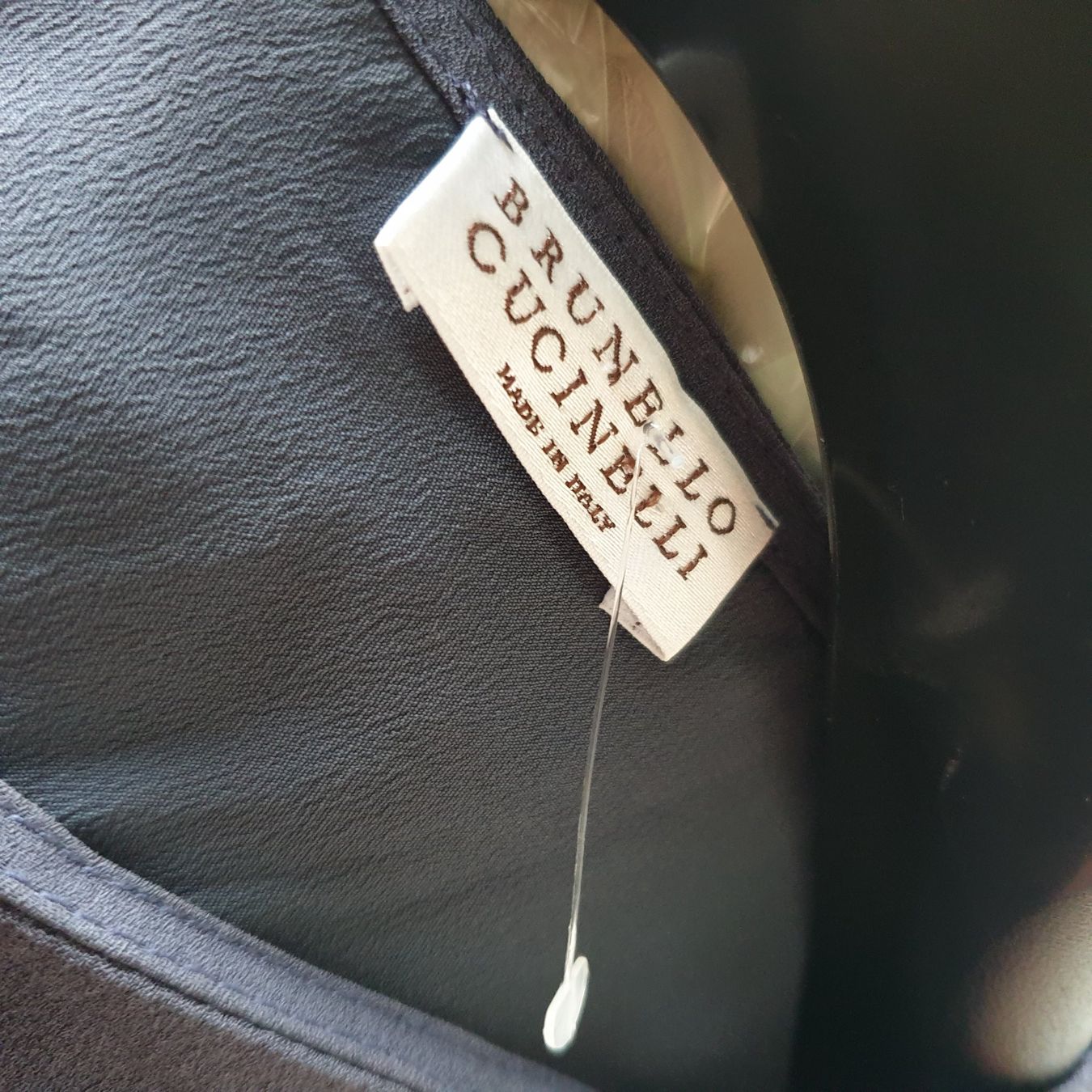Brunello Cucinelli Vestiti: Brunello Cucinelli Seidenkleid Gr. M – Nuovo (secondo la descrizione) da Frenkendorf venduto da Moon111 2