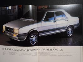 Prospekt Seat Malaga 1986