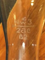 Vintage Schweizer Glasflasche aus 1962