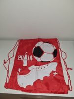 Turnbeutel Coca-Cola Fussball 2014 rot neuwertig