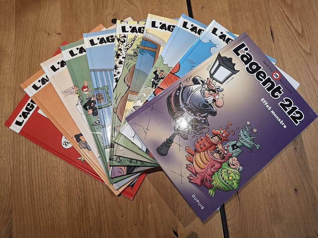 BD: Bd Agent 212 - 10 tomes – D'occasion à Prez-vers-Siviriez par rouilj05