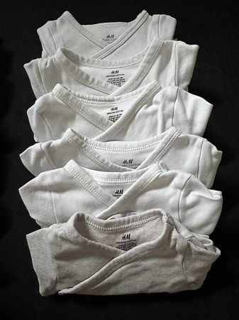 H&M Wickelbodys langarm Grösse 62