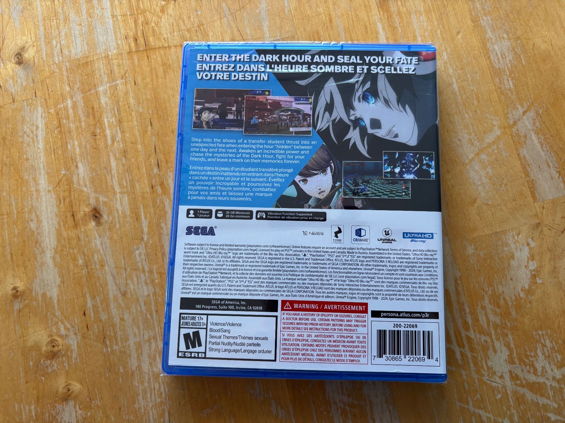Giochi: Persona 3 ReLoad (NEU) – Nuovo e nell'imballaggio originale da Frenkendorf venduto da gelbeZinnie 1