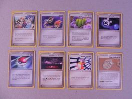 8 Pokémon Sammelkarte von Jahr 2003 Trainer Text Englisch