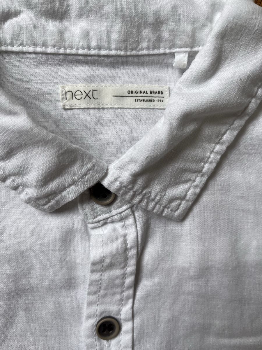 Next Camicie, T-shirt & Polo: Next Hemd, weiss, Grösse 172 – Nuovo (secondo la descrizione) da Sigriswil venduto da Krugle83 1