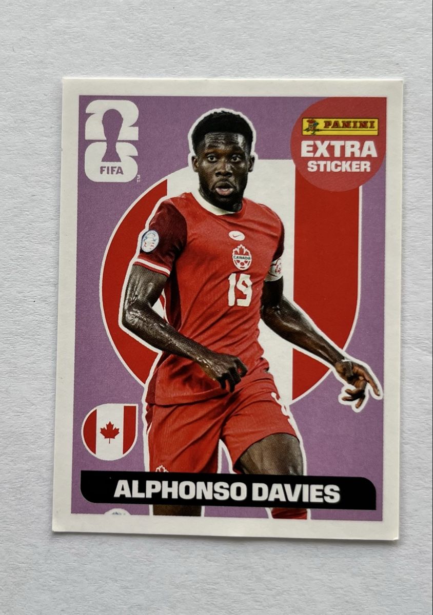 Panini Sammelbilder & Trading cards: Panini Extra Sticker Alphonso Davies – Neu (gemäss Beschreibung) aus Dierikon von nido3