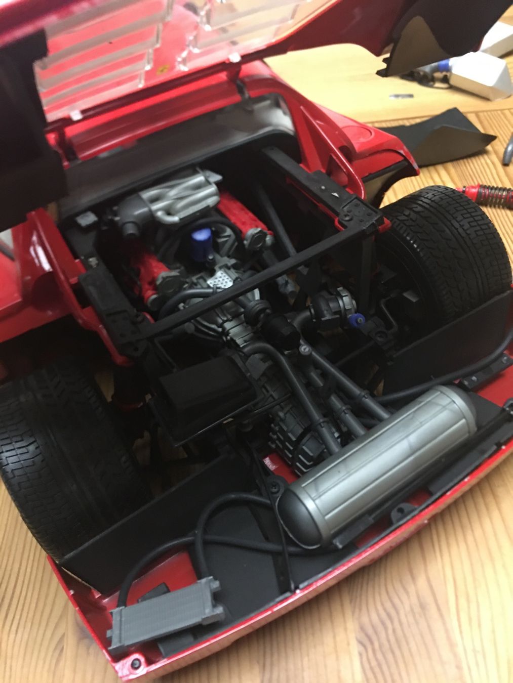 Pocher Modellini d'auto: Pocher Ferrari F-40 – Difettoso da Lichtensteig venduto da gregi44 3