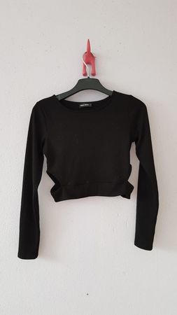 Crop Top Noir tally weijl Taille S