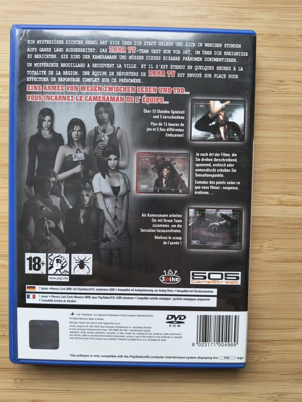 Giochi: Michigan - Report from Hell (PS 2) – Usato da Riedholz venduto da ste_96cd 1