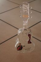 Elvis Presley Gitarrenförmiger Glas-Dekanter Whisky-Flasche