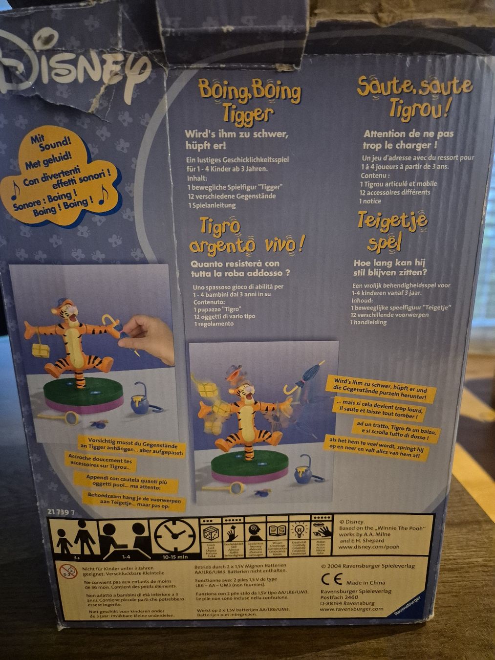 Giochi: Disney Tigger Boing Boing Boing Spiel – Usato da Frauenfeld venduto da Shimy 7