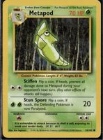 Metapod 54/102 base set