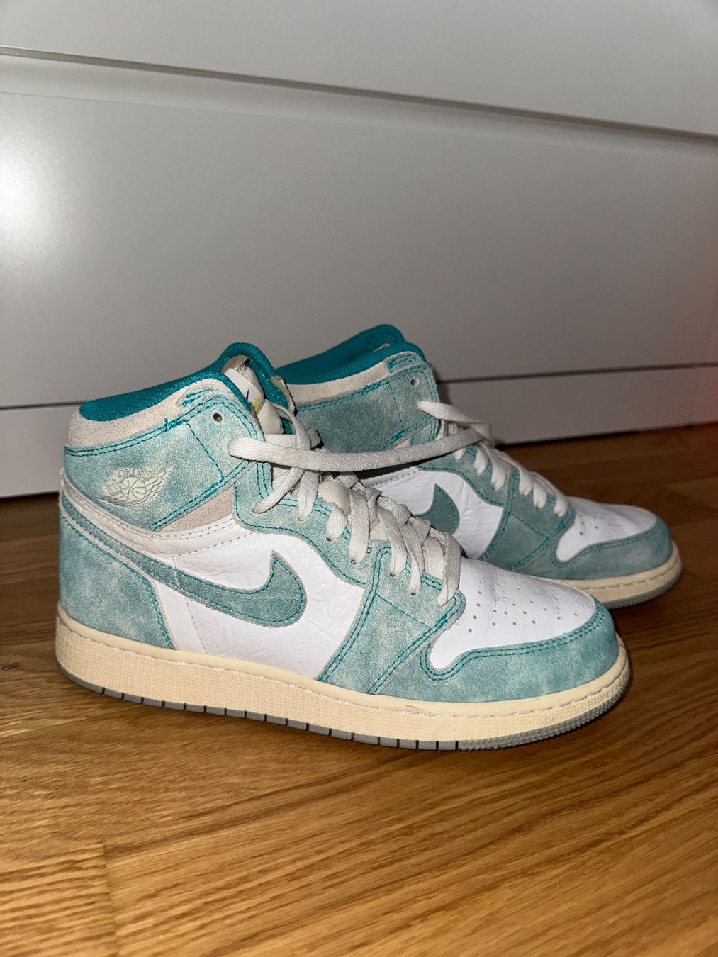 Jordan Scarpe da uomo: Jordan 1 Retro High Turbo Green – Usato da Winterthur venduto da chi_83a