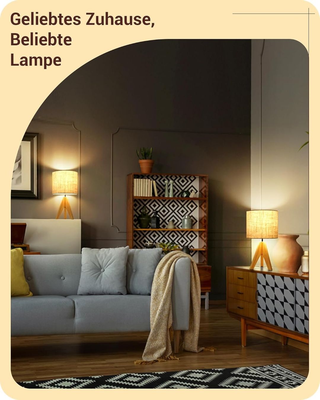 Lampade: 2er Set Tischlampe Holz – Nuovo e nell'imballaggio originale da Nuglar venduto da SaleRitter 5