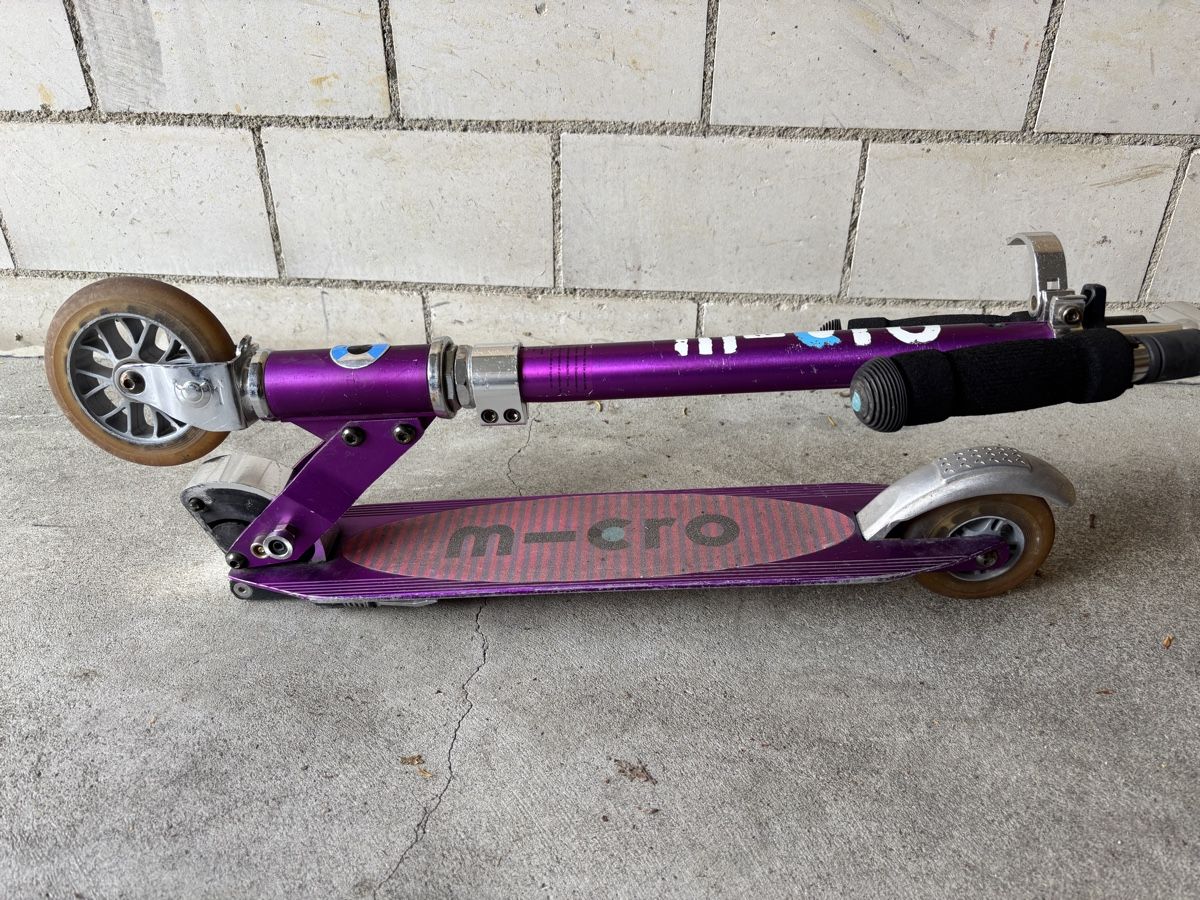 Micro Kickboard: Micro Scooter klappbar lila gebrauchter – Usato da Baden venduto da AlejandroA 7
