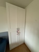 IKEA Wardrobe White Two Door With Internal Drawers Used