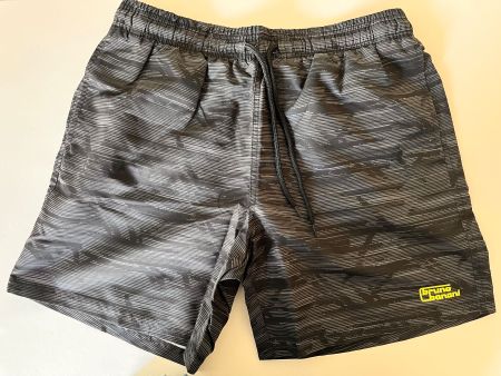 BRUNO BANANI, Badeshorts Herren, Grösse S, Farbe Schwarz
