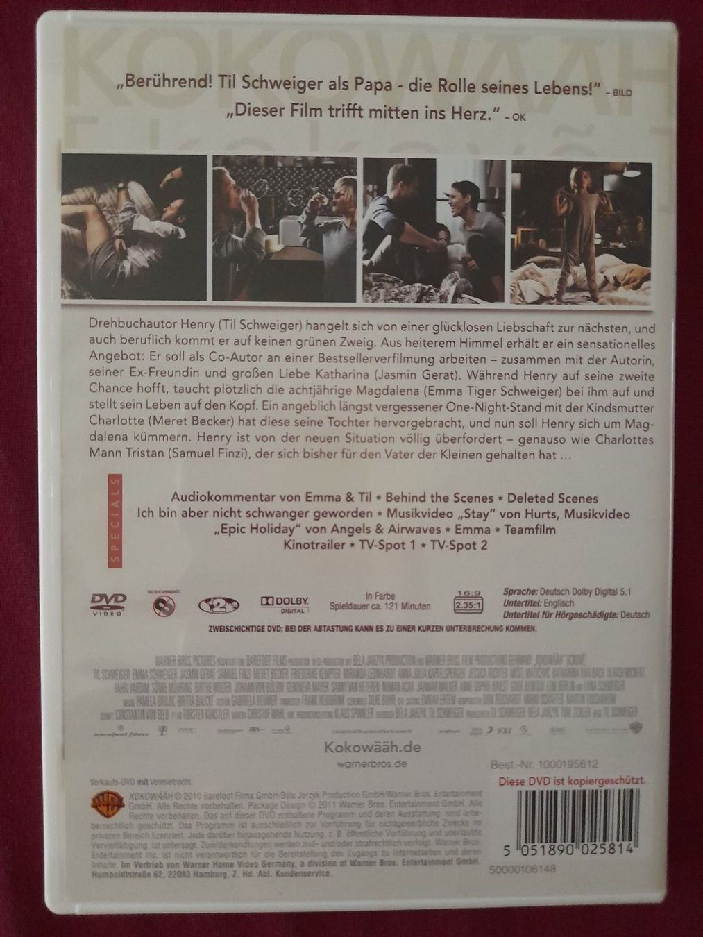 Tutti i DVDs: DVD: Kokowääh mit Til Schweiger & Emma Schweiger – Usato da Eiken venduto da Lashar 1