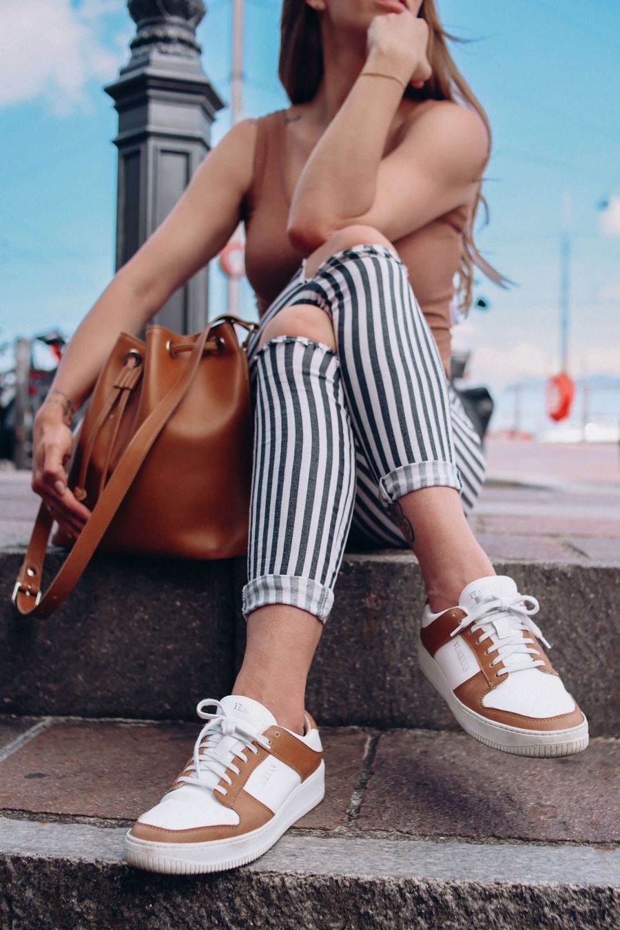 Scarpe da donna: Yemocean - Maisleder Sneaker – Usato da Baar venduto da riba08 1