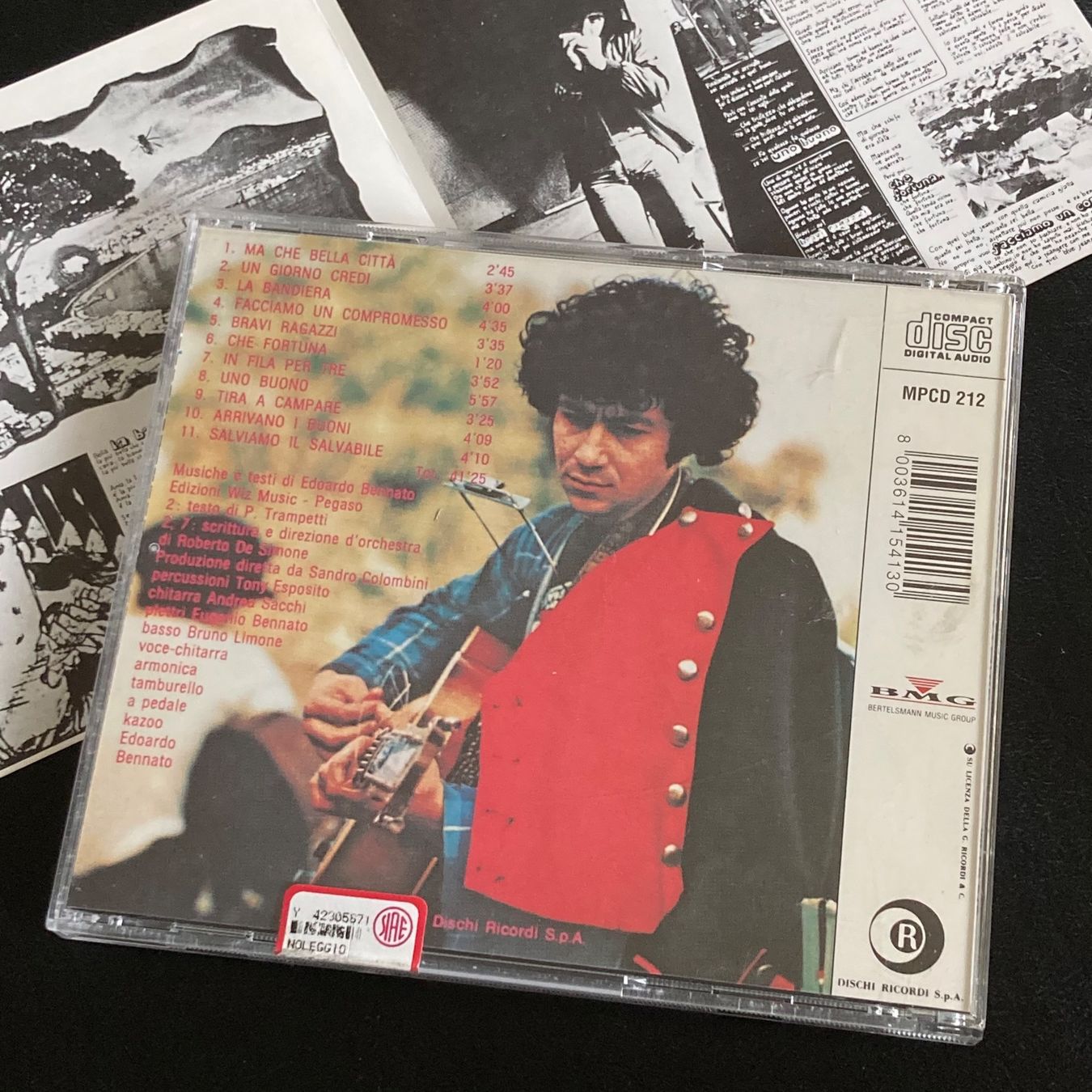 CD: Edoardo Bennato - I Buoni E I Cattivi – Usato da Bern venduto da Ntsamina 1