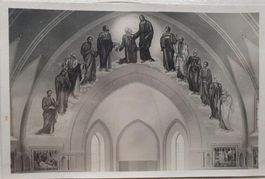 LA CHAUX-DE-FONDS - Eglise Cath. "Sacré Coeur" Mosaique 1928