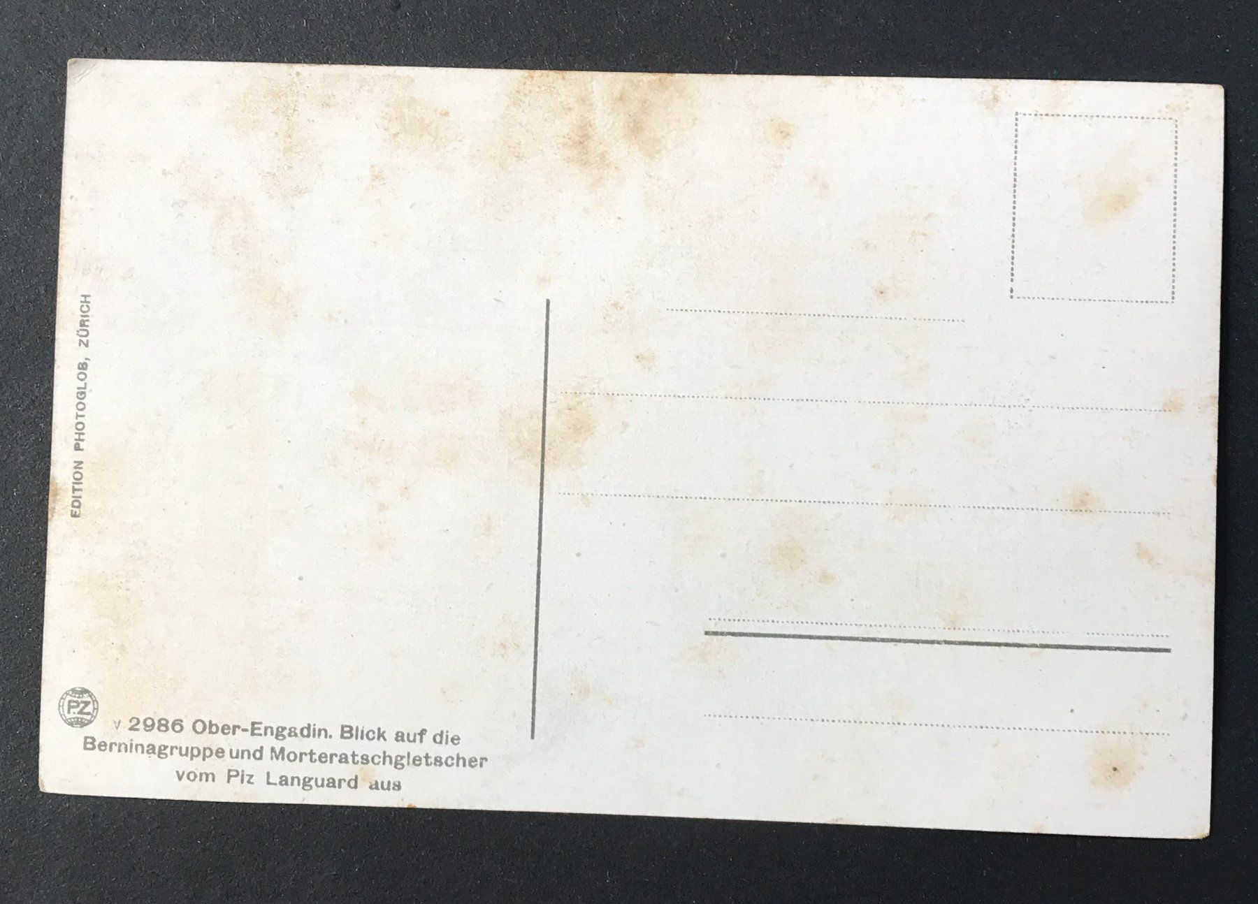 Cartoline postali: ANTIKE AK MORTERATSCHGLETSCHER – Usato da Ostermundigen venduto da wini63 1