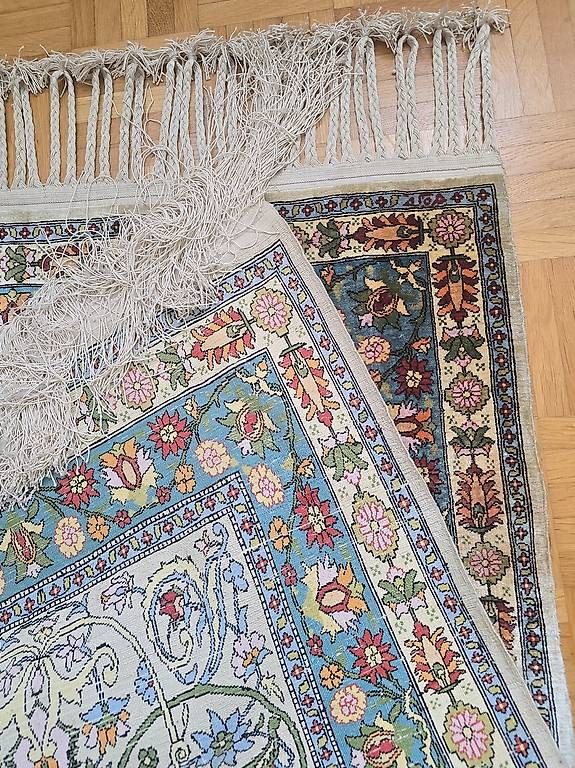 Tappeti: Wunderschöner echt originaler Hereke Seidenteppich 60x100 Cm – Usato da Kriens venduto da atlas2014 2
