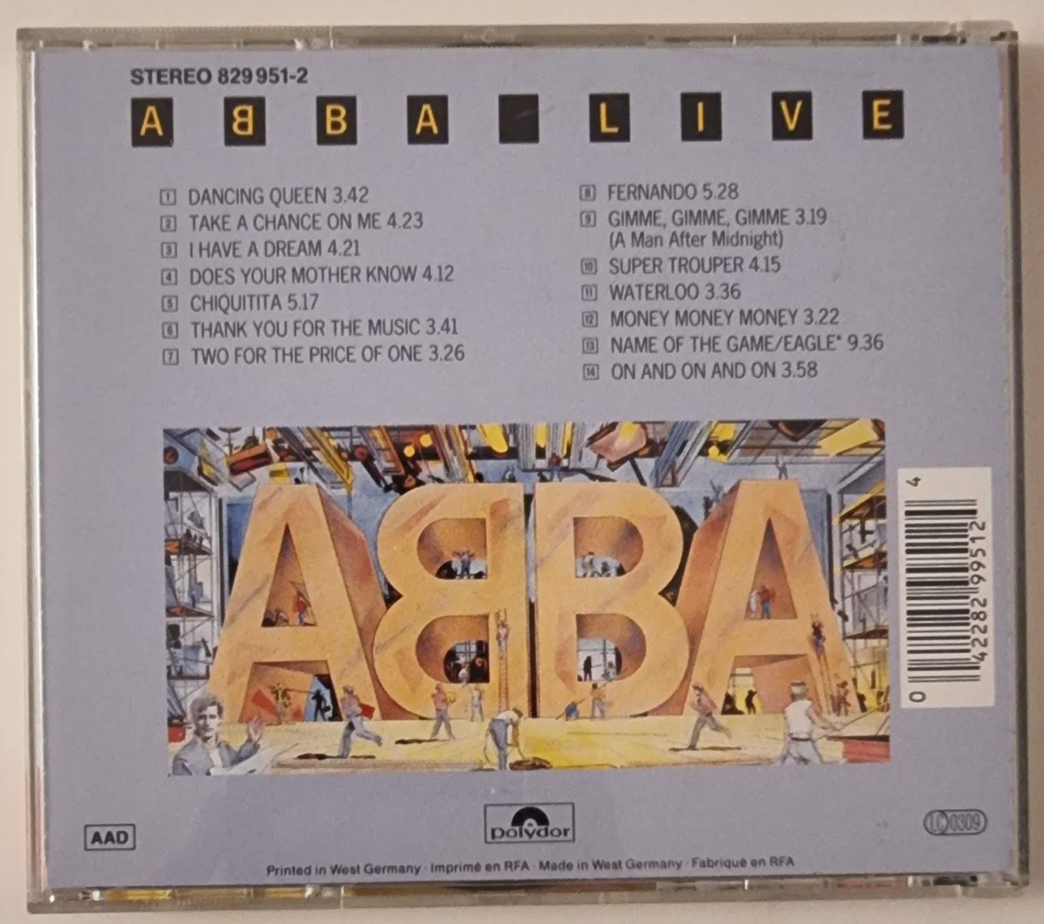 CD: ABBA Live CD – Usato da La Tour-de-Peilz venduto da Resize 1