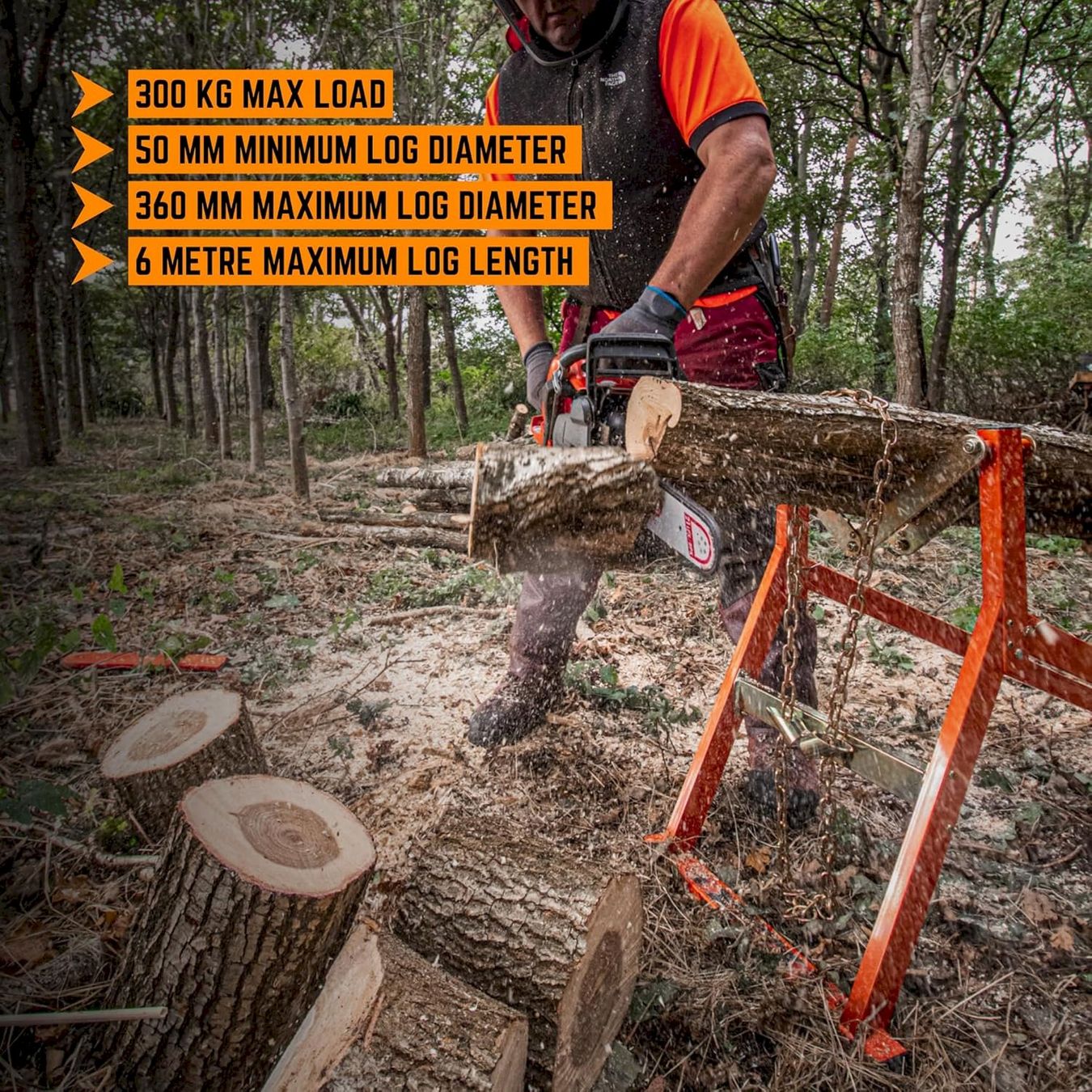 Alle Werkzeuge: Forest Master Sägeständer Typ USH – Neu und originalverpackt aus Bottighofen von zaap 3