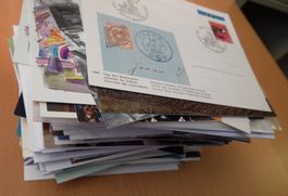 Bildpostkarten PTT  mit Frankatur  mehrfache vorhanden