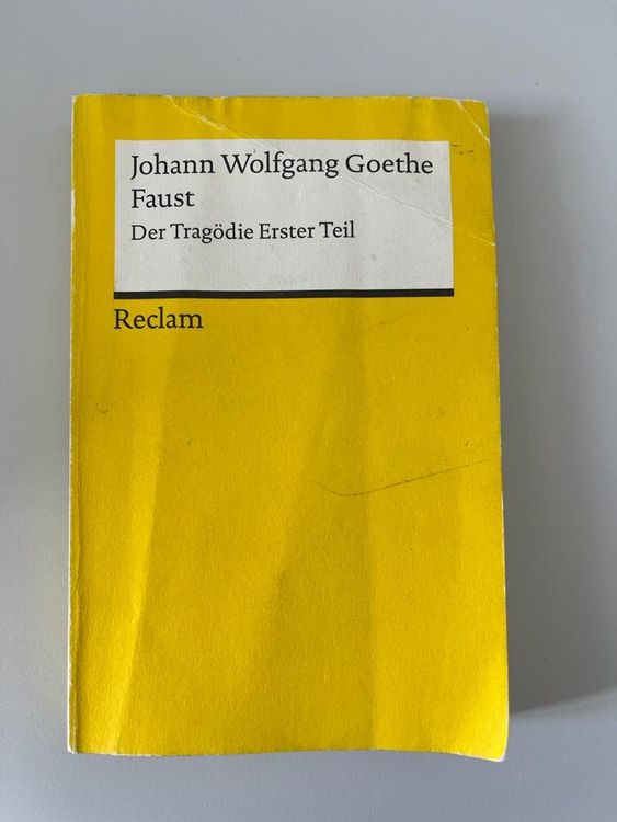 Reclam Buch Faust Kaufen auf Ricardo