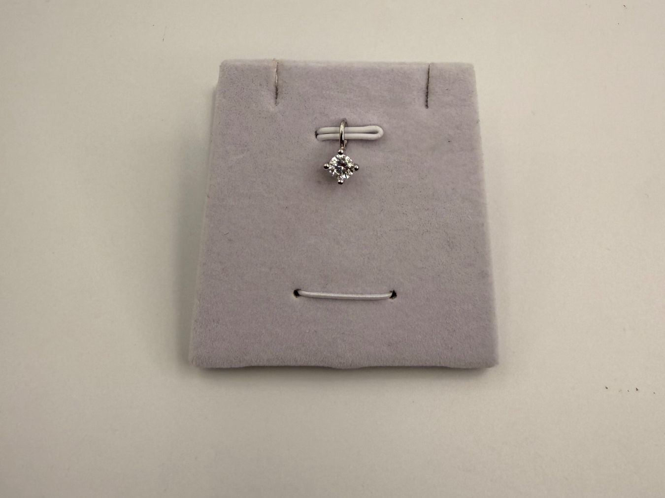 Ciondoli: Solitaire Anhänger Silber 925 Zirkonia – Nuovo e nell'imballaggio originale da Zug venduto da gold.schmuck