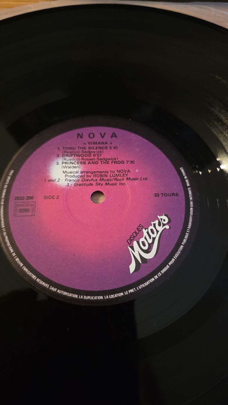 Dischi in vinile: NOVA - Vimana, 1976 Vg,Vg – Usato da Yvonand venduto da RF-VINYL 4