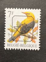Belgien 1992 Vögel 7 F Pirol Vorausentwertung
