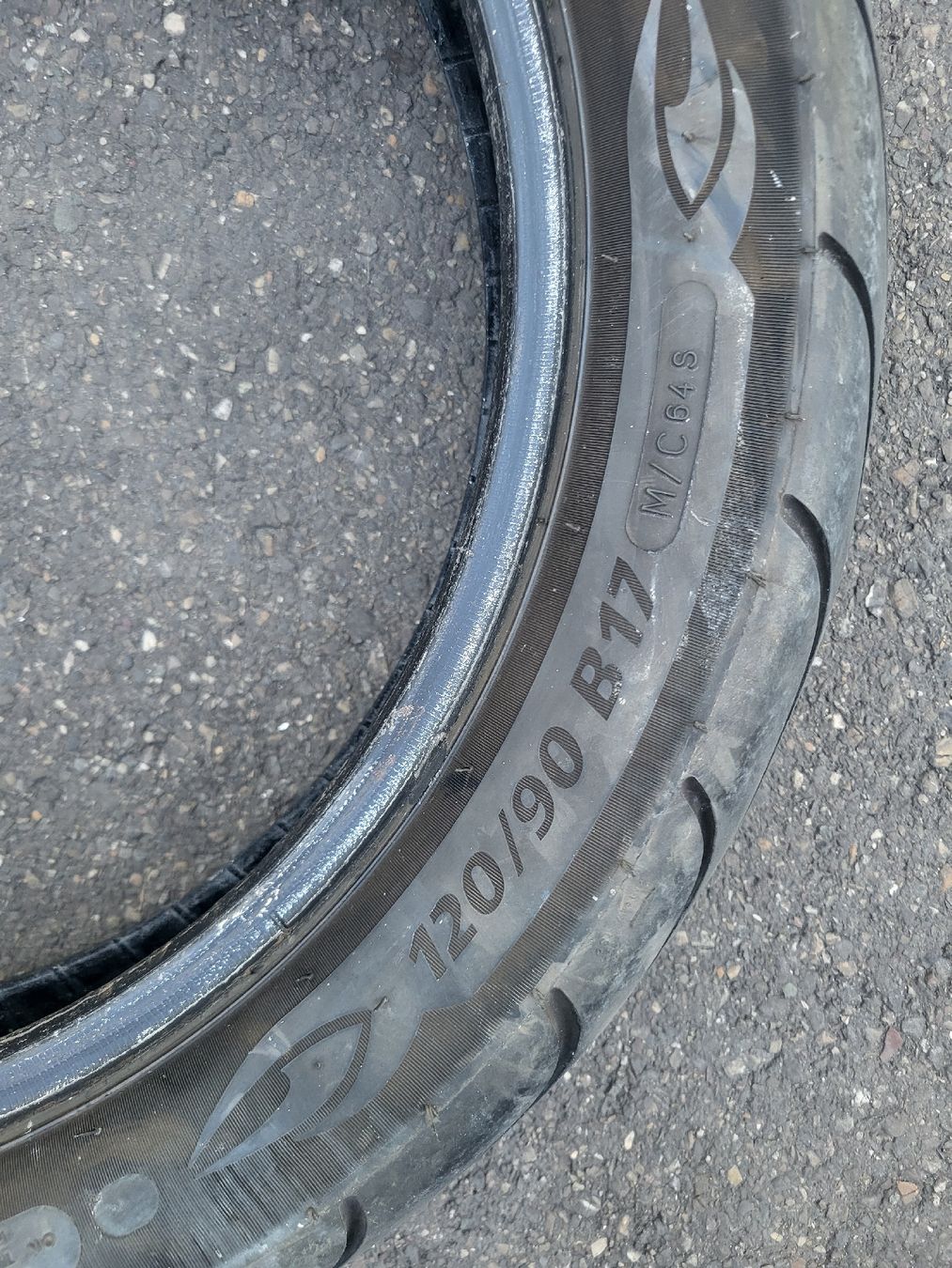 Michelin Pneumatici & Ruote complete: Motorrad Reifen 120 90 17 – Usato da Zürich venduto da EuleCH 1