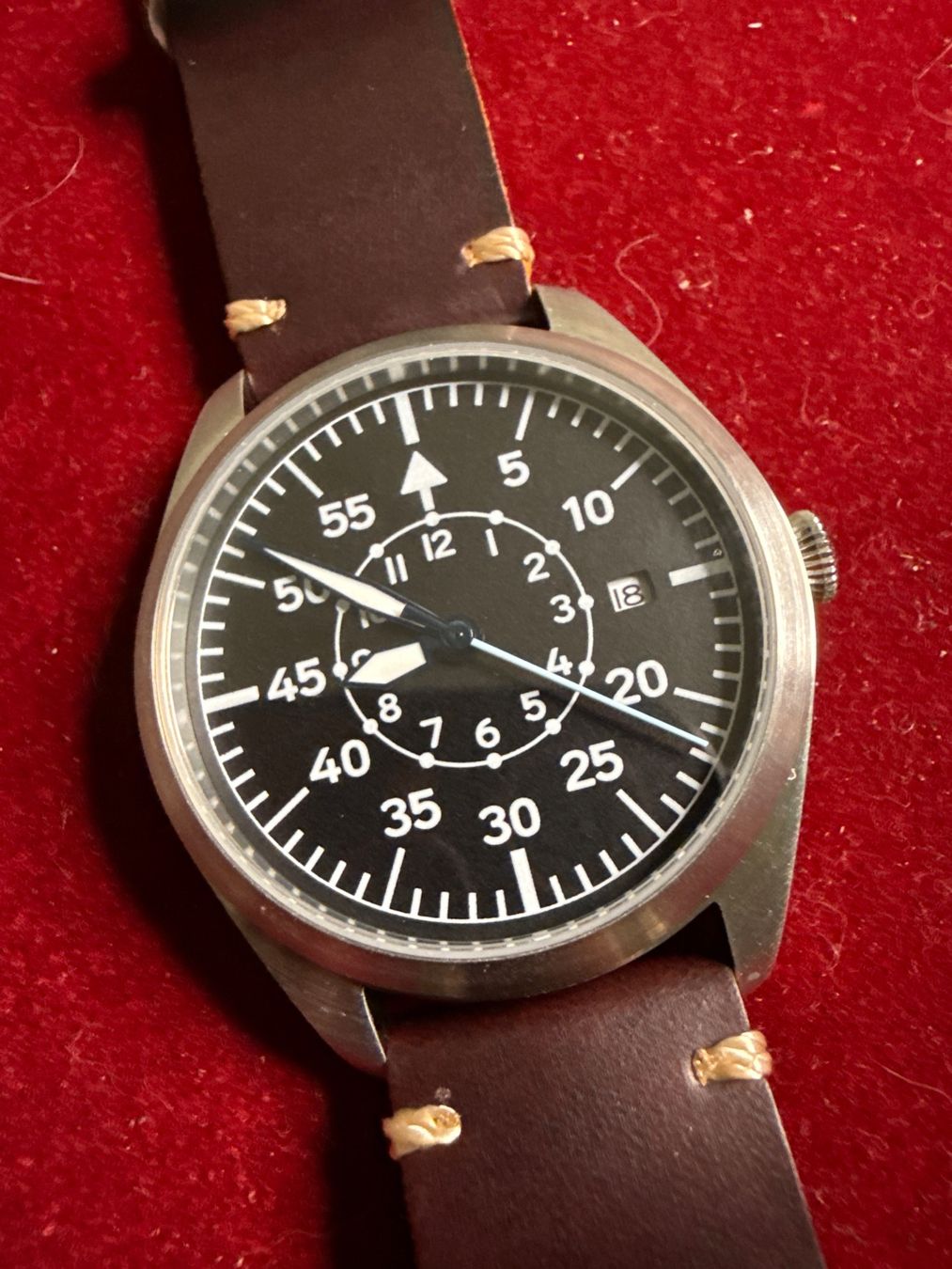 Montres: Piloten Uhr Automatic 40 mm Neu – Neuf (Voir description) à Pfeffingen par Allhandelklgwatches