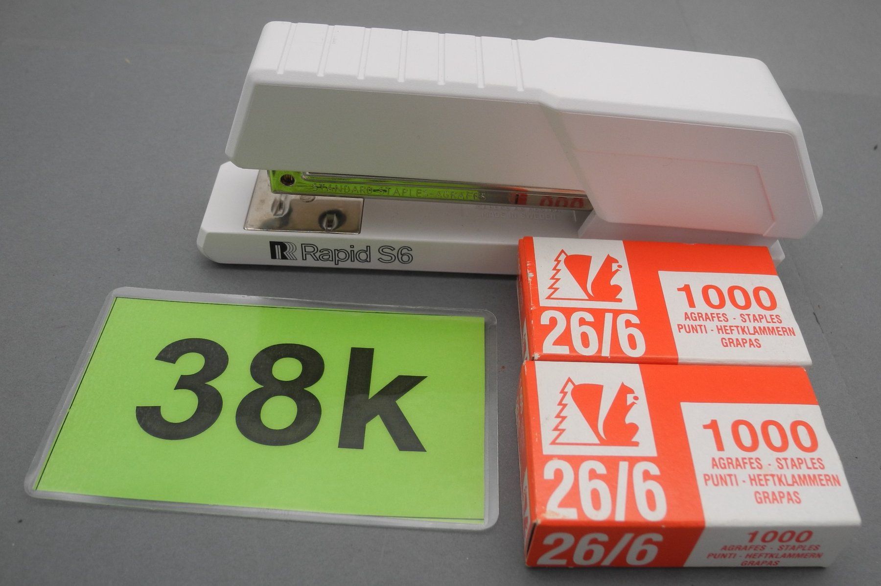 Macchine rilegatrici: Stapler / Bostitsch Rapid S6, Nr.37k – Usato da Kottwil venduto da Crazyrolf