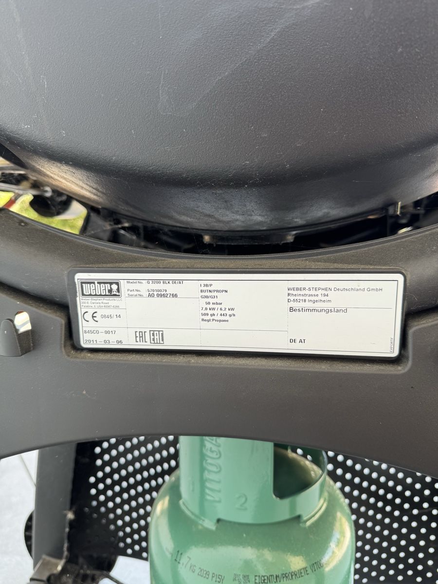 Grills: Weber Q3200 Gas Grill Black – Gebraucht aus Baden von sandykani 3