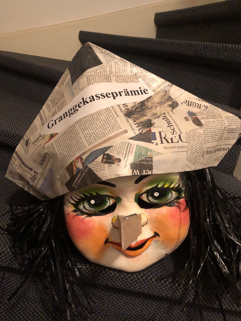 Maschere: Fasnacht Larve aus Basel – Usato da Basel venduto da sch_9g6x 1