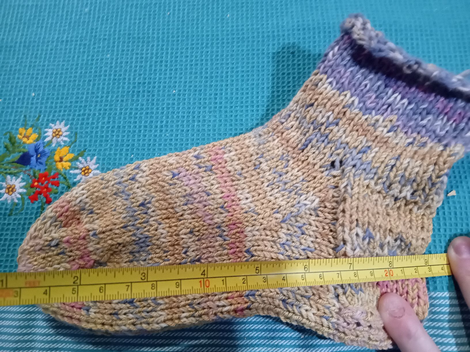 Calze: Warme, handgestrickte Socken, Grösse 35/36, neu – Nuovo (secondo la descrizione) da Burgdorf venduto da carodesign1 3
