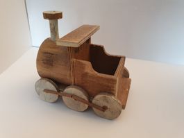Dampflok  aus Holz / für Ausstellung und Dekoration  🚂