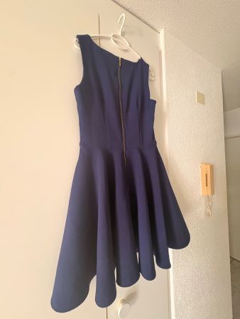 Kleid (dunkelblau, Closet, Grösse 40/42)
