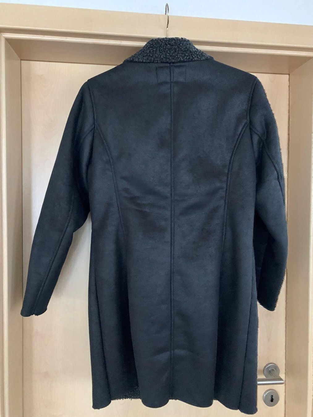 Mäntel: Top-Wildledermantel schwarz Gr.40 – Neu (gemäss Beschreibung) aus Azmoos von Verwir64 2