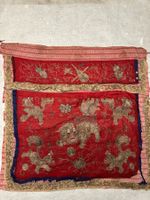 China antik Seidenstickerei 5 Fo-Hunde Wandtextil, -teppich