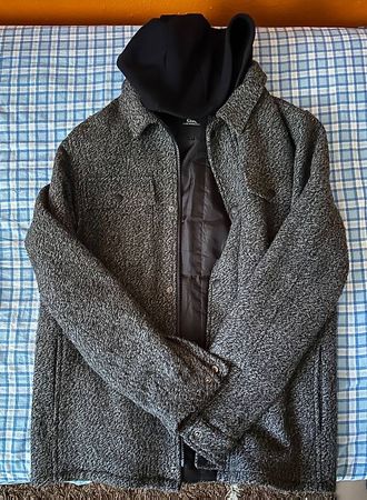 Veste homme C&A Clockhouse ? taille L, doublée avec capuche