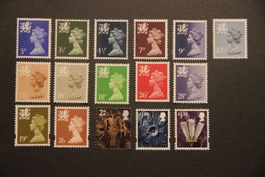 Grossbritannien - Wales - Regionalmarken (Restposten)**