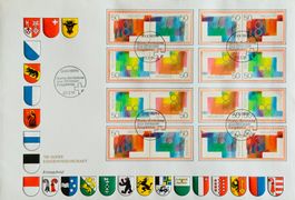 🇨🇭1991 FDC BLOCS 1er jour « 700 ANS DE LA SUISSE «