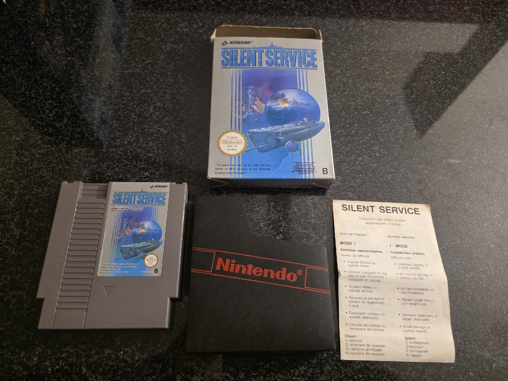 Jeux: Silent Service NES – D'occasion à Chavornay par Crash37 2
