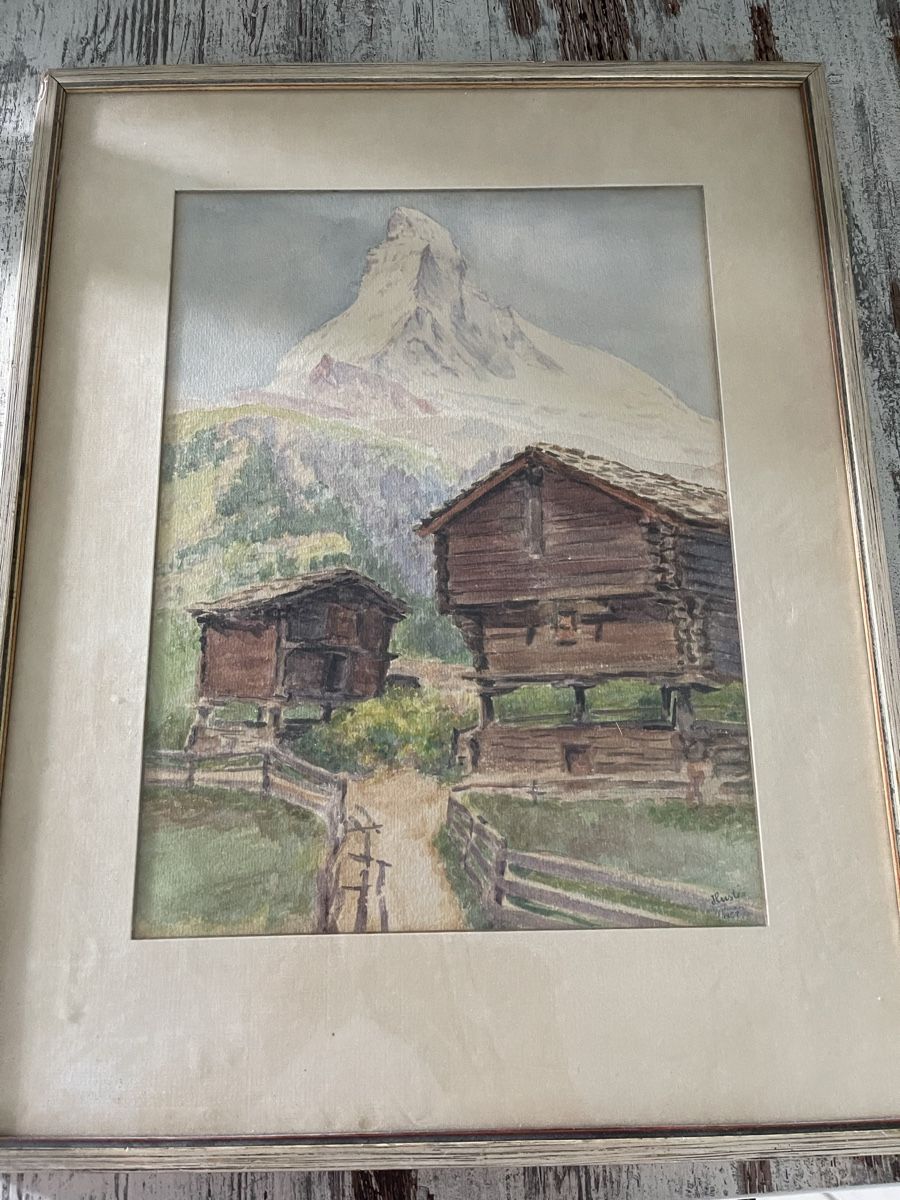 Foto & Immagini: Aquarell vom Matterhorn – Usato da Bolken venduto da mcleos 2