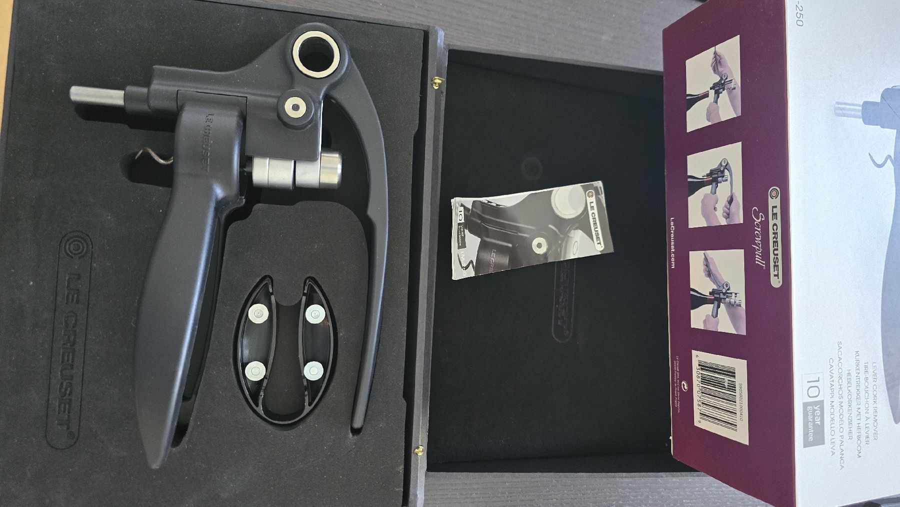 Le Creuset Apribottiglie & Tappi per chiusura: Le Creuset Lever Corkscrew LM-250  in Box - – Usato da Zürich venduto da hea_sxv7 1